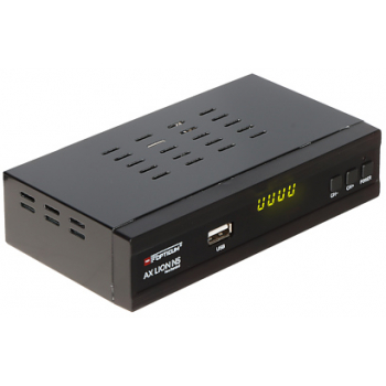 TUNER CYFROWY HD DVB-T/DVB-T2/DVB-C AX-LION-NS H.265/HEVC OPTICUM