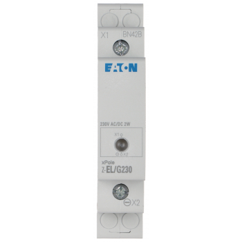 LAMPKA SYGNALIZACYJNA LED Z-EL/G230 DO MONTAŻU NA SZYNIE DIN (TS-35) EATON