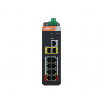 SWITCH PRZEMYSŁOWY   IS4210-8GT-120 8-PORTOWY + 2 x SFP DAHUA