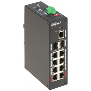 SWITCH POE PFS3211-8GT-120-V2 8-PORTOWY SFP DAHUA