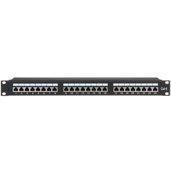 PATCH PANEL RJ-45 PP-24/RJ6-C/FTP-S