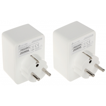 INTELIGENTNE GNIAZDO ELEKTRYCZNE TL-TAPO-P100(2-PACK) 2300 W TP-LINK
