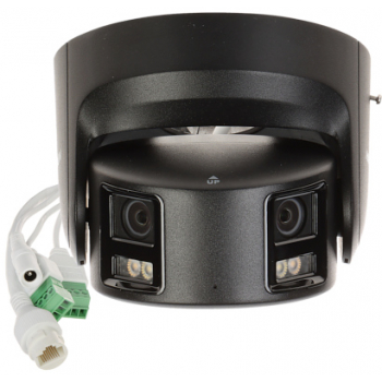 KAMERA IP DS-2CD2387G2P-LSU/SL(4MM)(C)BLACK PANORAMICZNA ColorVu - 7.4&nbsp;Mpx 2&nbsp;x 4&nbsp;mm Hikvision