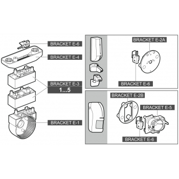 CZUJNIK ANTYSABOTAŻOWY BRACKET-E-6 DO UCHWYTU BRACKET-E SATEL