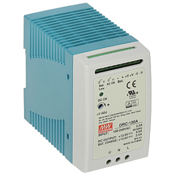 ZASILACZ BUFOROWY IMPULSOWY DRC-100A MEAN WELL