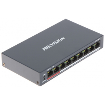 SWITCH POE DS-3E0109P-E/M(B) 8-PORTOWY Hikvision