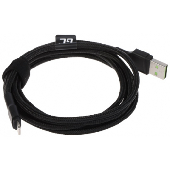 PRZEWÓD USB-A/LIGHTNING/2.0M-GC GC Ray 2&nbsp;m Green Cell