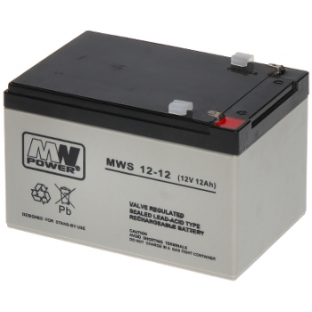 AKUMULATOR 12V/12AH-MWS