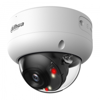 KAMERA WANDALOODPORNA IP IPC-HDBW3649E-AS-IL-0280B WizSense Smart Dual Light - 6 Mpx 2.8 mm DAHUA