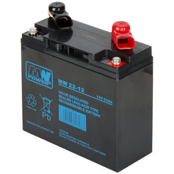 AKUMULATOR 12V/22AH-MW MW Power