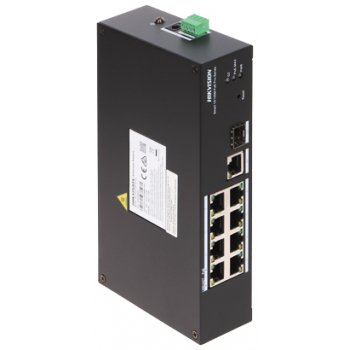 SWITCH POE DS-3T1310P-SI/HS 8-PORTOWY SFP Hikvision