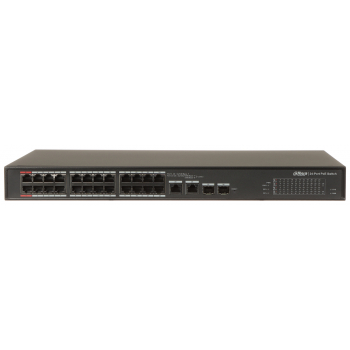 SWITCH PRZEMYSŁOWY POE S4101-24ET2GF-360-C 24-PORTOWY SFP DAHUA