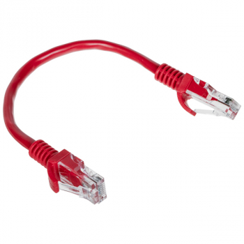 PATCHCORD RJ45/0.2-RED 0.2&nbsp;m