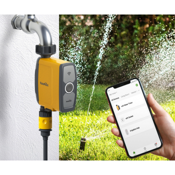 INTELIGENTNY ZAWÓR DO SYSTEMU NAWADNIANIA Z BRAMKĄ WIFI TWG004WRF+TTV103WRF Tuya Smart RainPoint