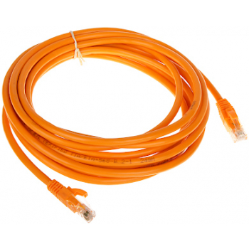 PATCHCORD RJ45/6/5.0-ORANGE 5&nbsp;m