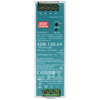 ZASILACZ IMPULSOWY EDR-120-24 MEAN WELL