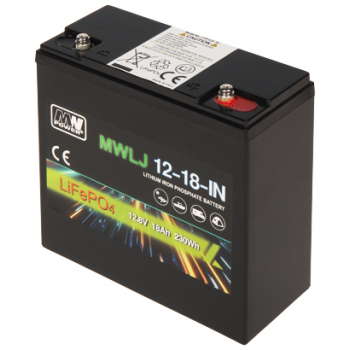 AKUMULATOR 12.8V/18AH/LIFEPO4-MWLJ MW Power