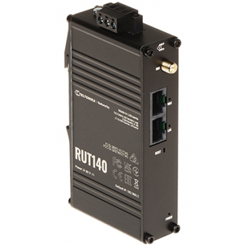 ROUTER RUT140 Wi-Fi 2.4&nbsp;GHz 300&nbsp;Mb/s Teltonika