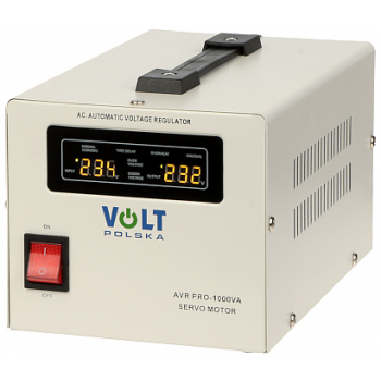 STABILIZATOR NAPIĘCIA SIECIOWEGO AVR-PRO-1000VA VOLT Polska