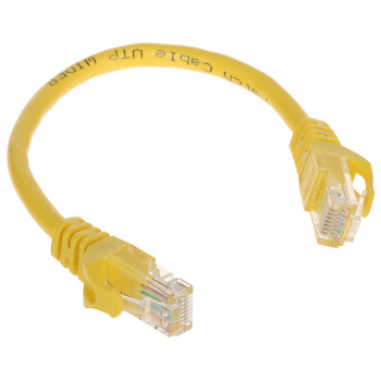 PATCHCORD RJ45/0.2-YELLOW 0.2&nbsp;m