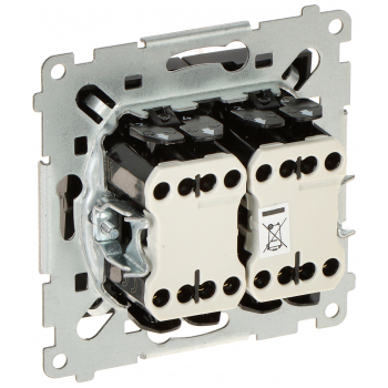 ŁĄCZNIK KRZYŻOWY PODWÓJNY DW7/2.01/X/49-SIMON54 250 V 10 A