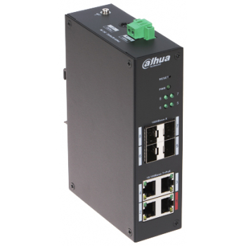 SWITCH POE HS4408-4ET-96 4-PORTOWY + 4 x SFP DAHUA