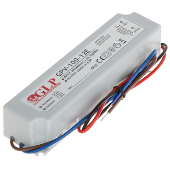 ZASILACZ IMPULSOWY 12V/8.3A/GPV-MINI