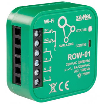 INTELIGENTNY PRZEŁĄCZNIK ROW-01 Wi-Fi 230&nbsp;V AC ZAMEL