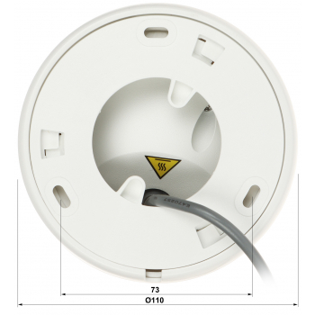 KAMERA HD-TVI DS-2CE72KF3T-LE(2.8MM) Smart Hybrid Light ColorVu - 3K Hikvision