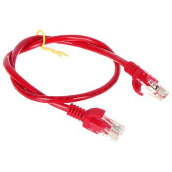 PATCHCORD RJ45/0.5-RED 0.5&nbsp;m