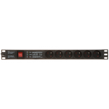 LISTWA ZASILAJĄCA PD-6/R-SPD-3L