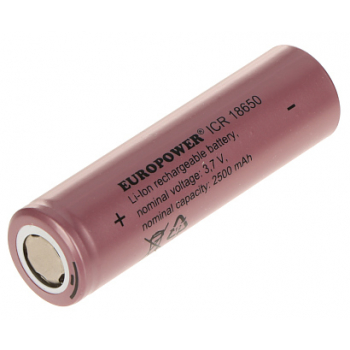 AKUMULATOR LI-ION BAT-ICR18650/EP 3.7&nbsp;V EUROPOWER
