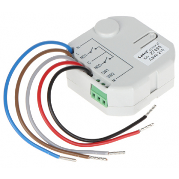 BEZPRZEWODOWY DWUKANAŁOWY STEROWNIK 230V AC ASW-210 (Smart 2-CH Relay) ABAX/ABAX2 SATEL