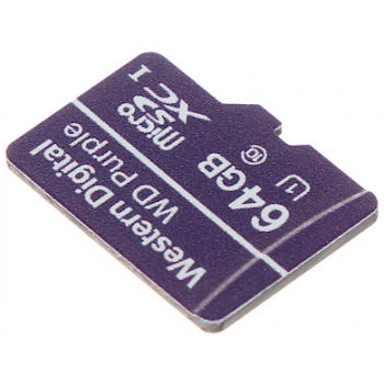 KARTA PAMIĘCI SD-MICRO-10/64-WD microSD UHS-I, SDXC 64&nbsp;GB Western Digital
