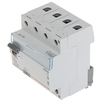 WYŁĄCZNIK RÓŻNICOWOPRĄDOWY LE-411709 TRÓJFAZOWY, TYP AC 30&nbsp;mA 63&nbsp;A LEGRAND