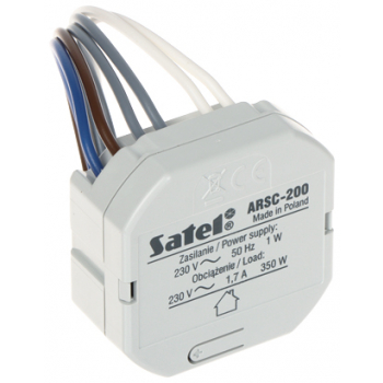 INTELIGENTNY STEROWNIK ROLET ARSC-200 BE WAVE 230&nbsp;V AC SATEL