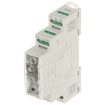 PODWÓJNY INTELIGENTNY PRZEŁĄCZNIK SWITCHBOX-D-DIN/BLEBOX Wi-Fi, 230&nbsp;V AC