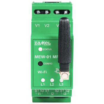 MONITOR ENERGII ELEKTRYCZNEJ MEW-01/MRP TRÓJFAZOWY ZAMEL