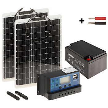 ZESTAW FOTOWOLTAICZNY SP-KIT-2X50/26/PWM 225&nbsp;Wh