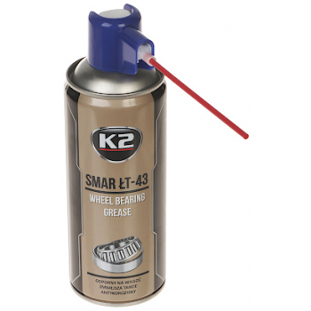 SMAR DO ŁOŻYSK ŁT-43 K2-LT-43/400 SPRAY 400&nbsp;ml K2