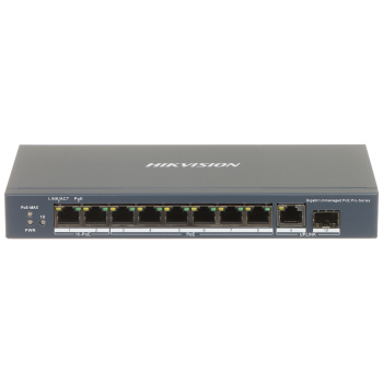 SWITCH POE DS-3E0510HP-E 8-PORTOWY SFP Hikvision