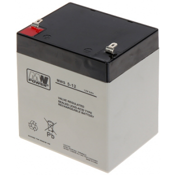 AKUMULATOR 12V/5AH-MWS