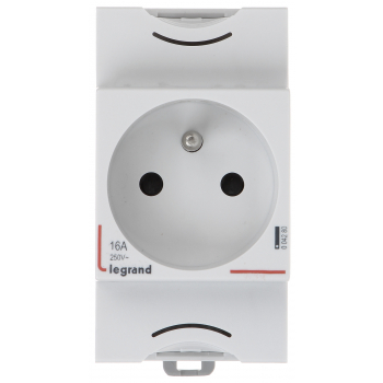 GNIAZDO POJEDYNCZE LE-004280 DIN TS-35 230 V 16 A LEGRAND