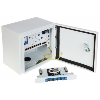 ZEWNĘTRZNY PUNKT DYSTRYBUCJI KAMER EXPERT-POE/OTD-82GSFP 8 PoE + 2 x SFP