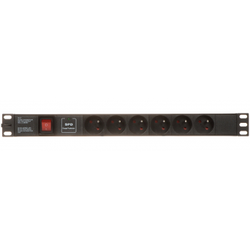 LISTWA ZASILAJĄCA PD-6/R-SPD-1L
