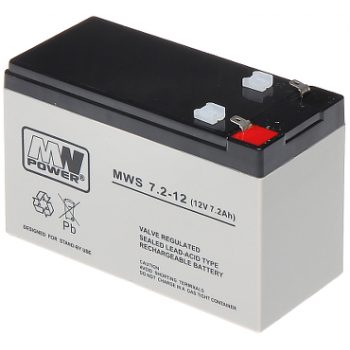 AKUMULATOR 12V/7.2AH-MWS