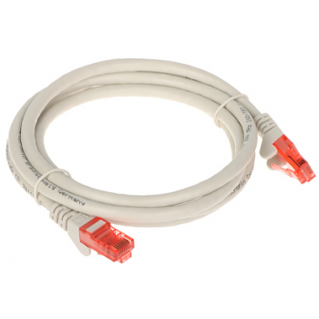 PATCHCORD RJ45/6/1.5-GREY 1.5&nbsp;m Lanberg