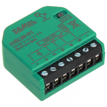 INTELIGENTNY STEROWNIK OŚWIETLENIA LED MSLW-01 Wi-Fi, 12&nbsp;... 24&nbsp;V DC ZAMEL