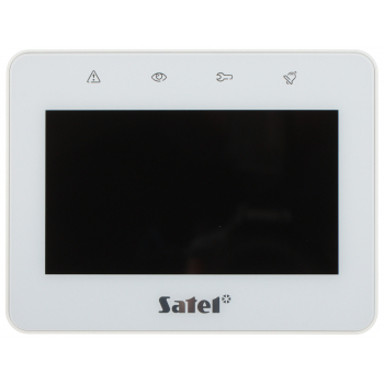 KLAWIATURA GRAFICZNA DO CENTRALI ALARMOWEJ INT-TSG2R-W SATEL