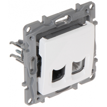 GNIAZDO KOŃCOWE RJ-11 + RJ-45 LE-764570 Niloe LEGRAND